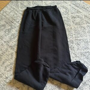 Black Baggy Sweatpants Oversized Joggers